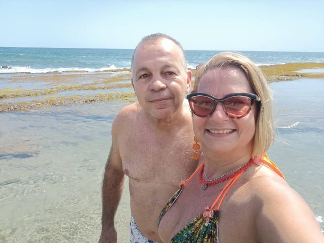 María Teresa Fernández y Tito Jhonny Rodríguez