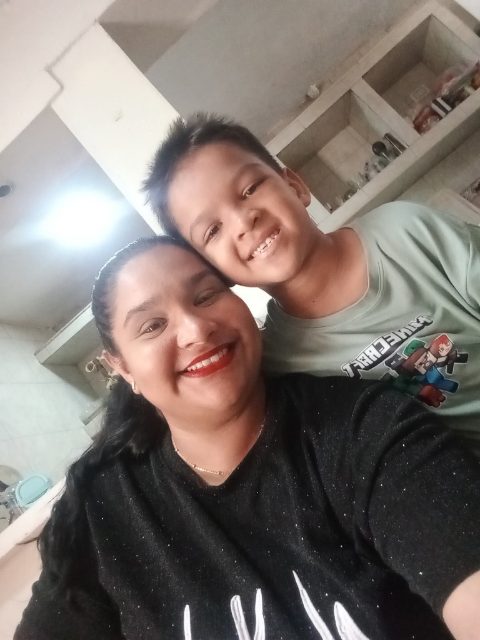 Gleyliz y Samuel Guzmán