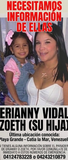 Erianny Vidal y zoeth