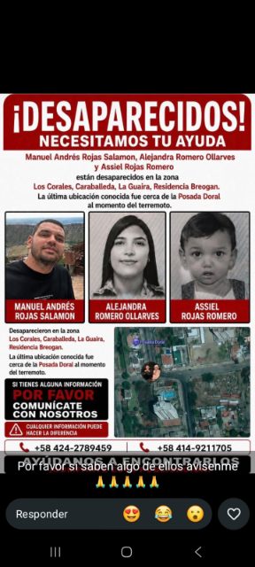 Manuel rojas, Alejandra romero y assiel rojas
