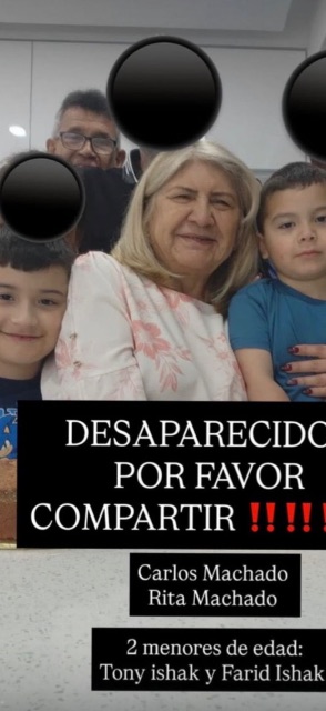 Carlos, Elena, Tony y farod