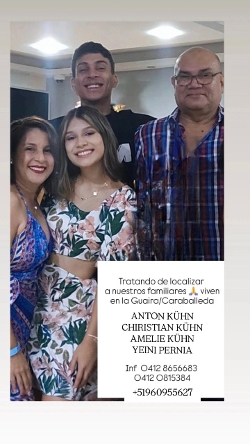 Antón kunh y familia