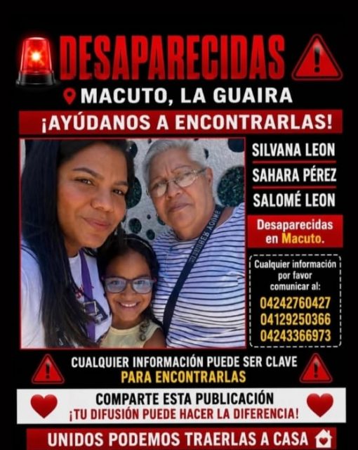 Silvana y Salomé León y Sahara Perez