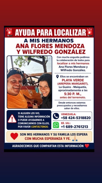 Wilfredo Gonzales y Ana flores
