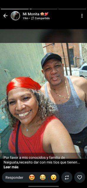 Irene medina y wladimir rojas