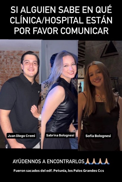 JUAN DIEGO CREMI SOFÍA BOLOGNESI SABRINA BOLOGNESI