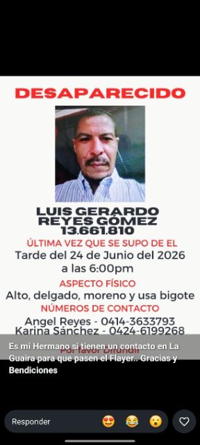 Luis Gerardo reyes Gómez