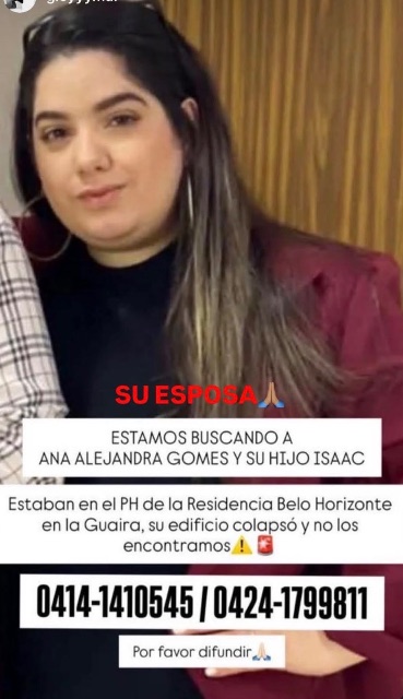 Ana Alejandra Gómez,Hijo Isaac