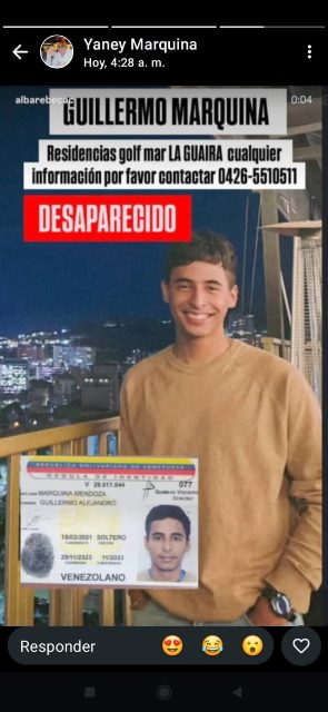 Guillermo Alejandro Marquina Mendoza