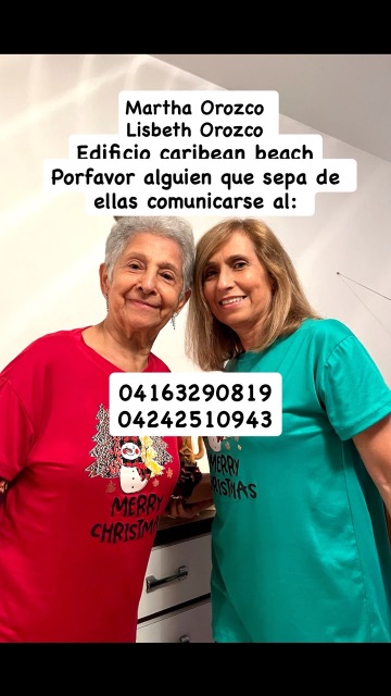 Martha Orozco y lisbeth Orozco