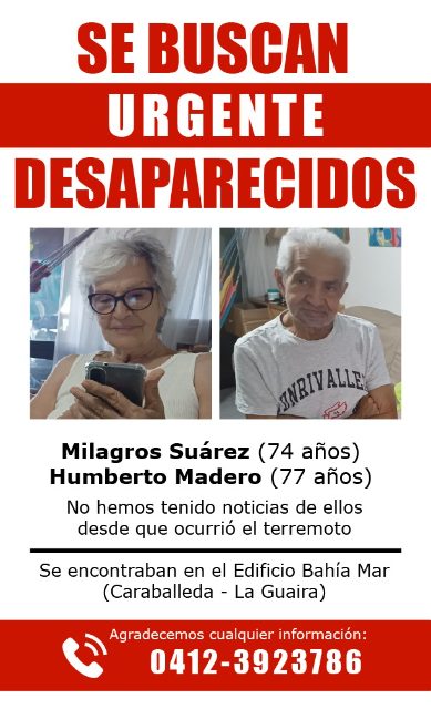 Humberto Madero y Milagros Suarez
