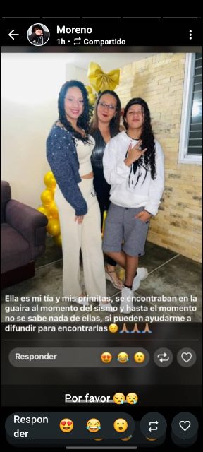 Las 3 desaparecidas