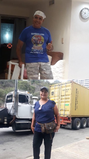 Mariely Echeverría y Héctor Lago