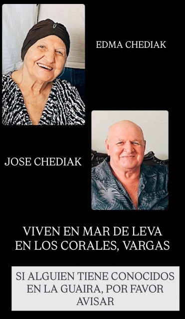 Jose chediak y Edma chediak