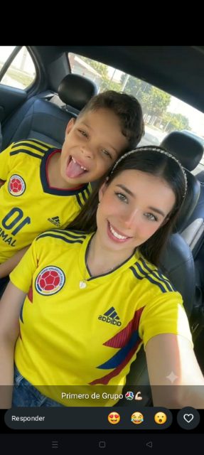 Luisa Sánchez y Thiago Sanchez