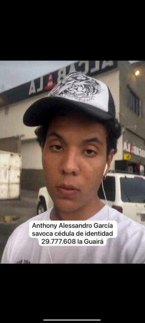 Anthony Alessandro García Sovaca