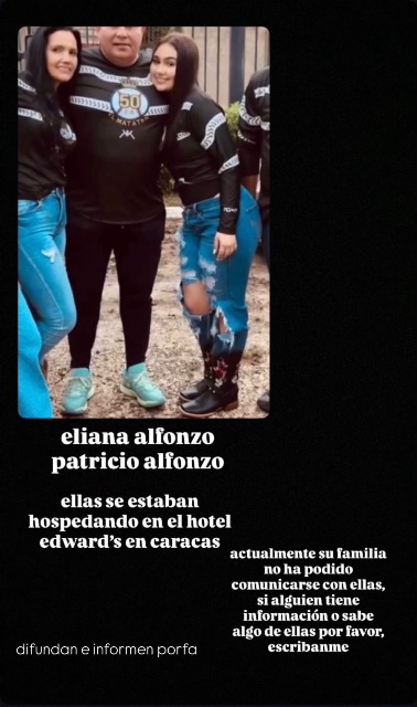 Patricia y Eliana Alfonzo