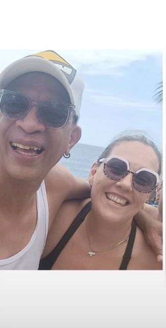 Ivonne Lamanna y Abraham Coronel