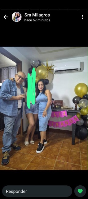 Milagros Torbello y Jesús Zambrano