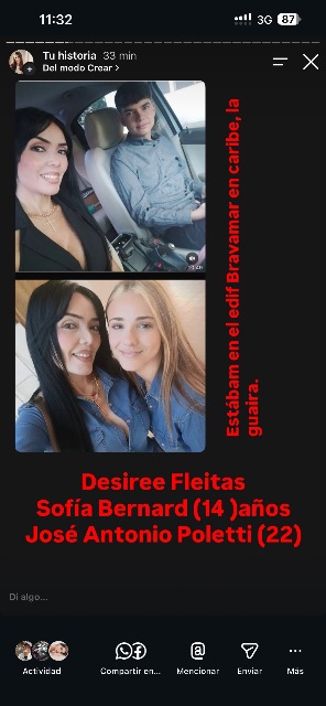 Desiré fleitas y sus hijos