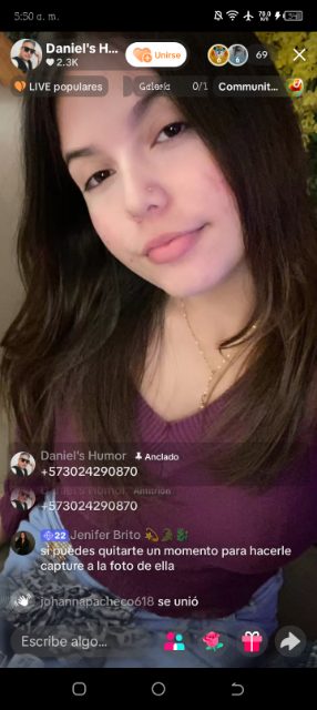 Daniela Valentina mejias rosillo