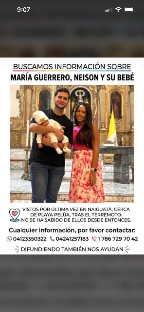 María guerrero y Neison Noguera