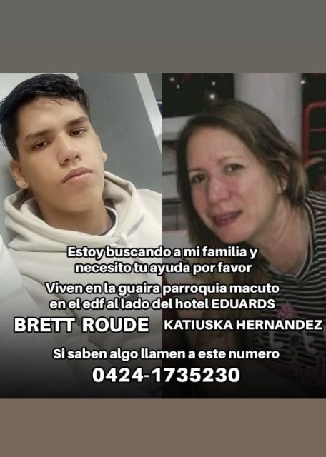 Brett Roude y Katiusca Hernández