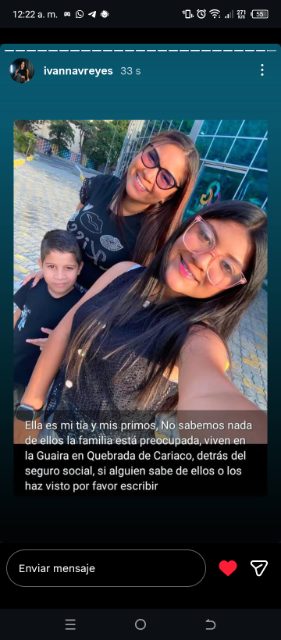 Gilbetsi Ascanio  Nazareth pinto  Josneiber Rodríguez