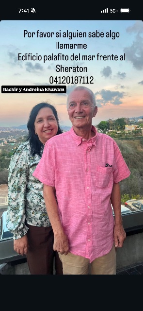 bachir y Andreina khawam