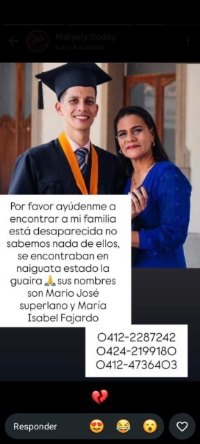 Mario Superlano y María Fajardo