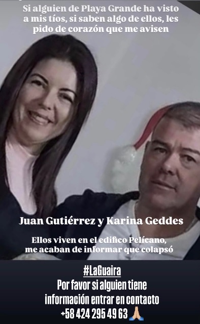 Juan Gutiérrez y Karina Gedded