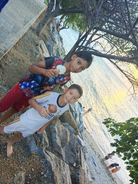 Dylan echenique y angel echenique