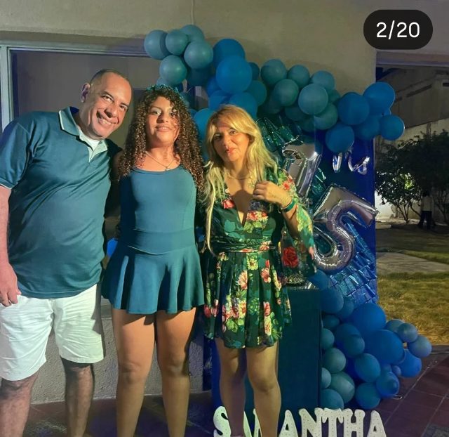 David Rodríguez y Samantha Rodriguez