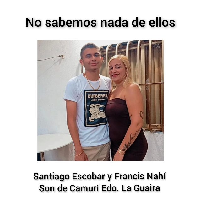 Santiago Escobar y Francis Nahí