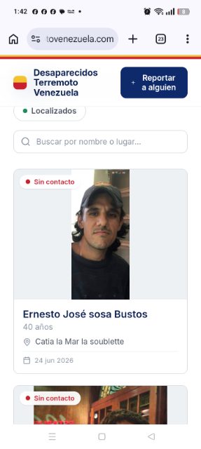 Ernesto José sosa Bustos