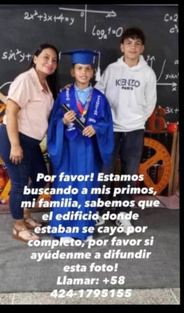 Yamilet García, Yeferson Palma, Kevin Zambrano Keiber Zambrano