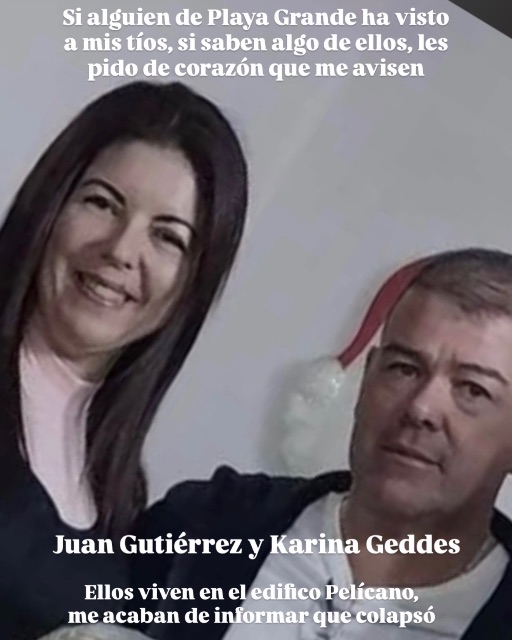 Juan Gutierrez y Karina Geddes
