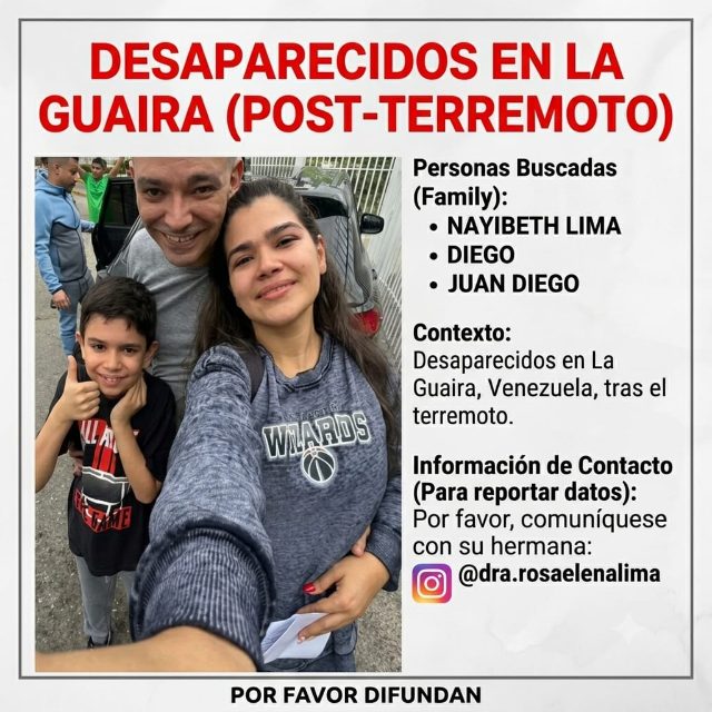 Nayibeth, Diego, Juan Diego