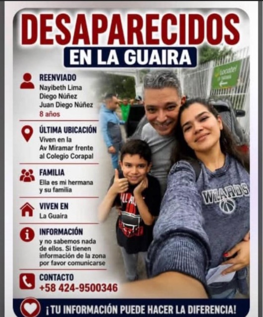 Nayi, Diego y Juan Diego