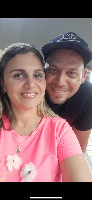Edgar Abreu y María Martinez