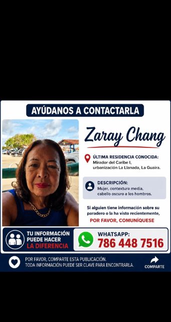 Zaray chang Perez
